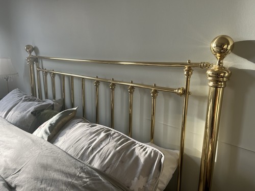 Super king freestanding brass - super,