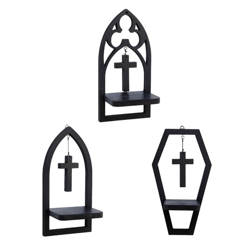 Wooden gothic arched church - wooden,