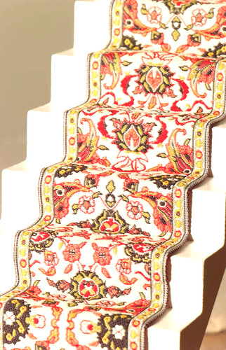 Dolls house stair carpet - dolls,
