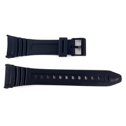 Black two piece watch band - two-piece,