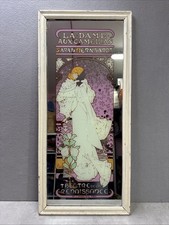 Vintage Mirror Alphonse Mucha