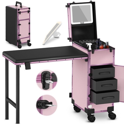 Rolling portable manicure - rolling,