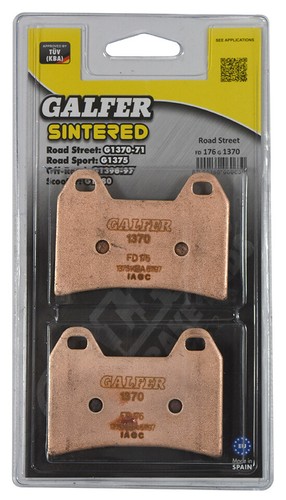 Galfer brake pads front - galfer, for