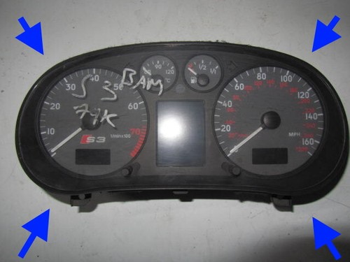 Audi speedo clocks bam - audi,