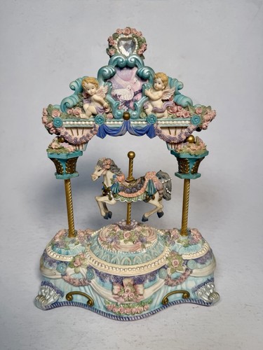 Musical carousel horse - carousel,