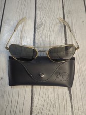 American Optical AO  Original Pilot 55[]20 140mm  Bright Gold Original AO Glass 