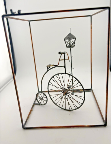 Copper art piece penny - copper,