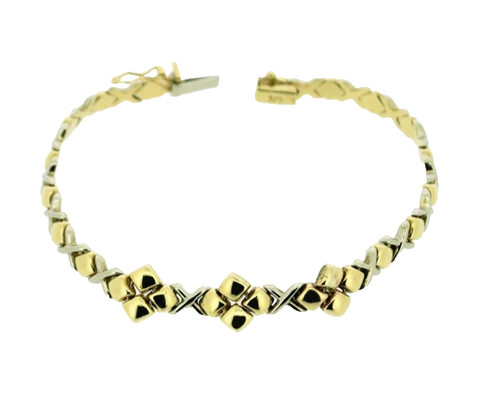 Ladies gold bracelets 9ct - ladies,