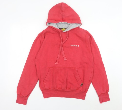Soulcal men red pullover - red,