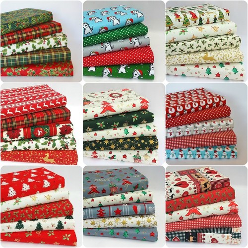 Christmas fabric large - christmas,