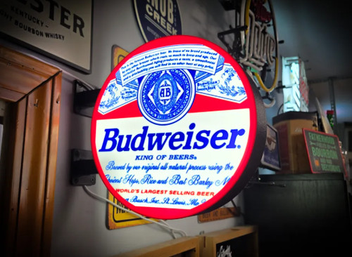 Budweiser beer neon led - beer, sign