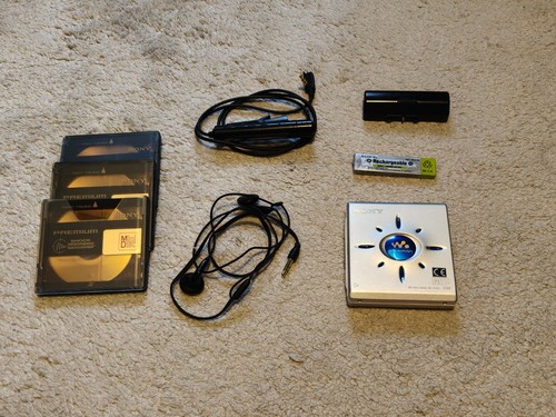Sony e500 portable minidisc - mz-e500,