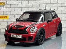 1:18 *BOXED* KYOSHO JOHN COOPER WORKS MINI COOPER S (LHD) - Red - Model Car RARE