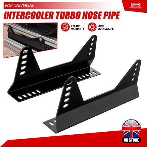 Black bucket seat side - side, mounts