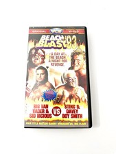 WCW BEACH BLAST 1993 VHS WRESTLING VIDEO TAPE VINTAGE WWE