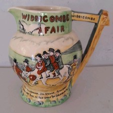 Crown Devon Fieldings Vintage Musical Widdicombe Fair Jug Height 19cm....