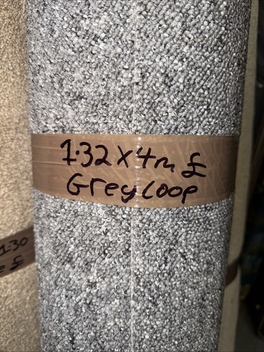 Carpet offcut grey loop felt - carpet,