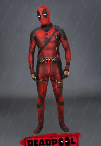 Deadpool costume detached mask - deadpool,