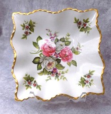 James Kent Old Foley Harmony Rose BonBon Trinket Dish