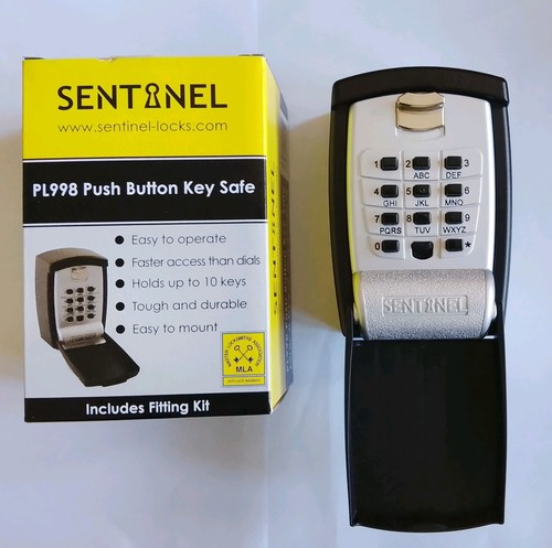 Key safe sentinel pl998 push - key,