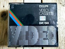 Philips LVC 150 VCR Video Cassette Tape for N1500 N1700 Long Play Video Recorder
