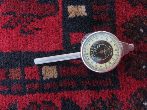 Vintage map measure -  vintage, /