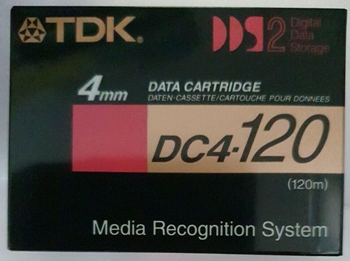 Tdk 4mm data cartridge - 4mm, dc4-120