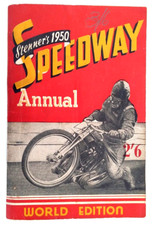 Stenner's Speedway Annual 1950 (World Edition) Paperback Book Vintage motorcycle