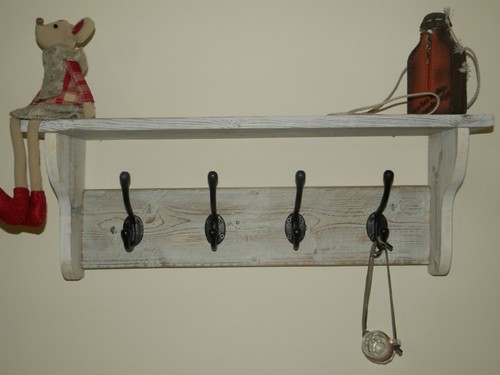 Reclaimed wood hat coat - hat&coat, rack