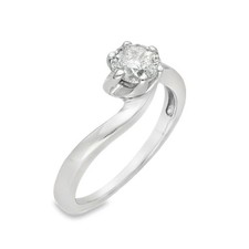 9ct White Gold Diamond