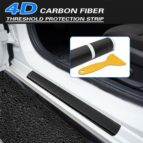 Car sticker carbon fiber - 4x,