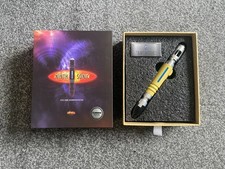 IN STOCK Doctor Who 9th Metal Sonic Screwdriver 10th LED Replica Toys Aluminium