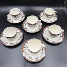 Set of 6 Vintage Crown Ducal