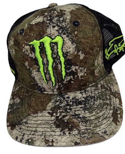 Monster energy camo trucker - monster,