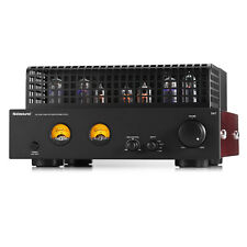 Tube Amplifier HiFi Bluetooth Desktop Stereo Amp USB Player w/VU Meter 12Wx2