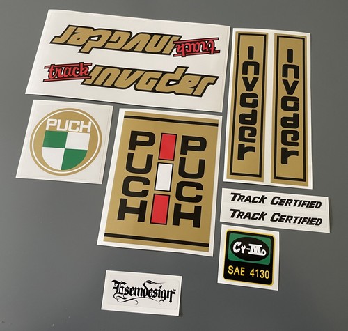 Puch track invader - track, decal