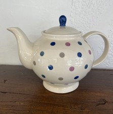 Whittard Of Chelsea Polka Dots 2 Pint Footed Teapot - Excellent Condition