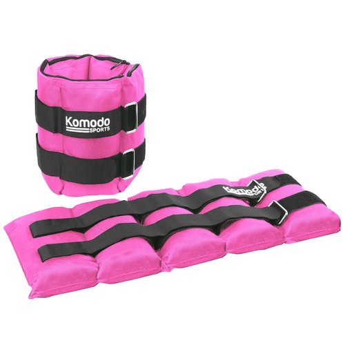 Pink adjustable ankle weights - ankle,