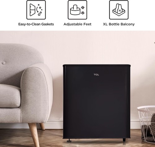 Tcl mini fridge 45l table - mini, top