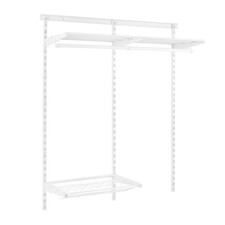 Flexx White Wire Shelf System