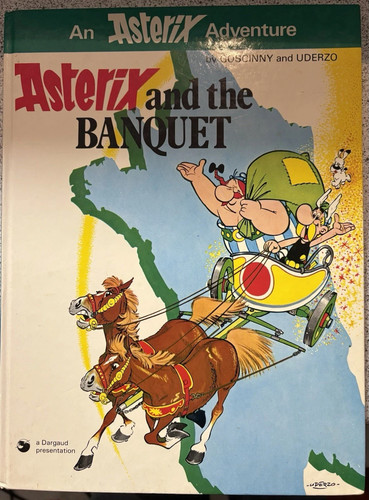 Asterix and the banquet - asterix,