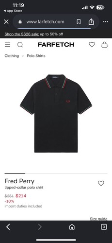 Fred perry polo shirt mens - fred,
