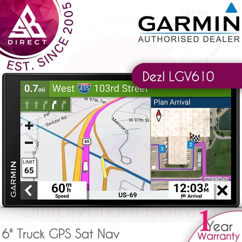 Garmin dezl lgv610 - lgv610, truck