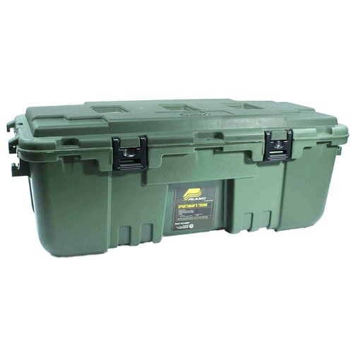 Olive green storage trunk with - olive,