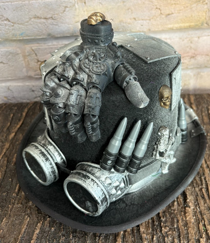 Unique steampunk top hat - steampunk,