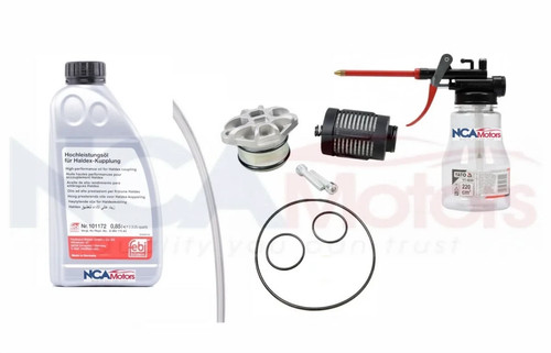 Haldex oil filter service - oil, &