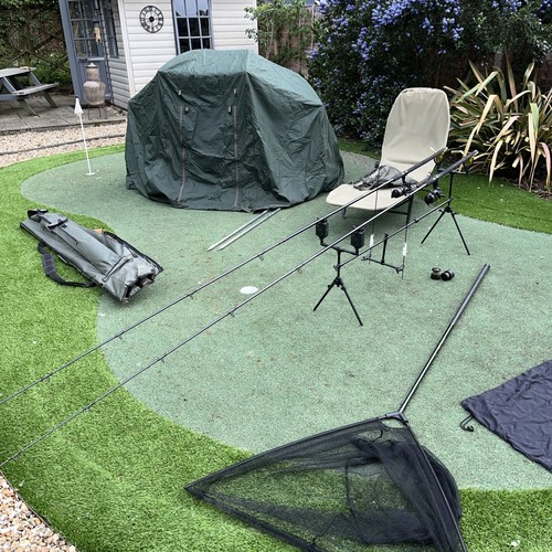 Used carp fishing set - carp, with