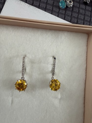 Diamonique canary yellow - diamonique,