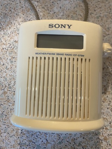 Sony icf s79w white - white, weather