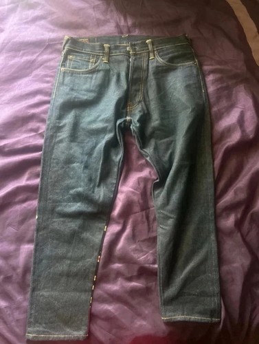 Evisu men blue jeans rare - evisu, men's